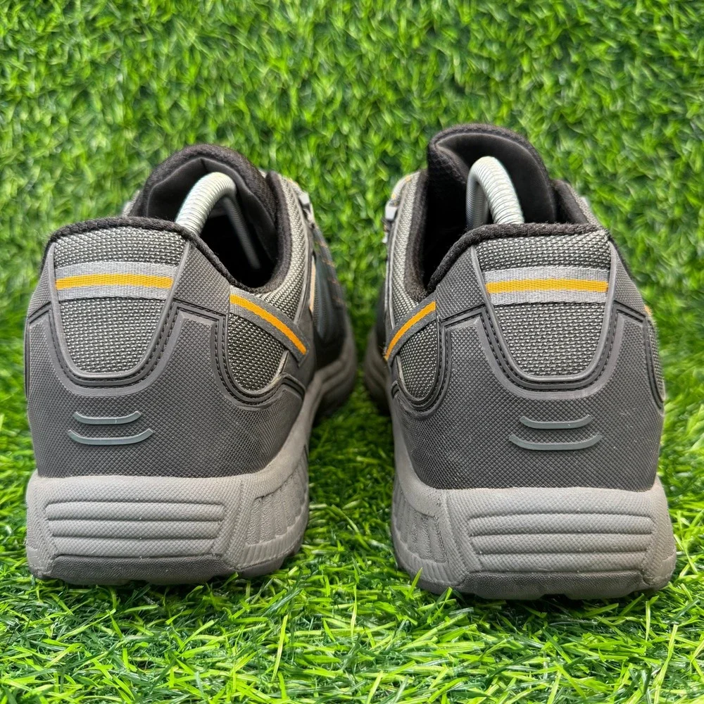 Orthofeet Hunter 647 Men 10.5 D Hiking Shoes Grey Black Waterproof Orthotic
